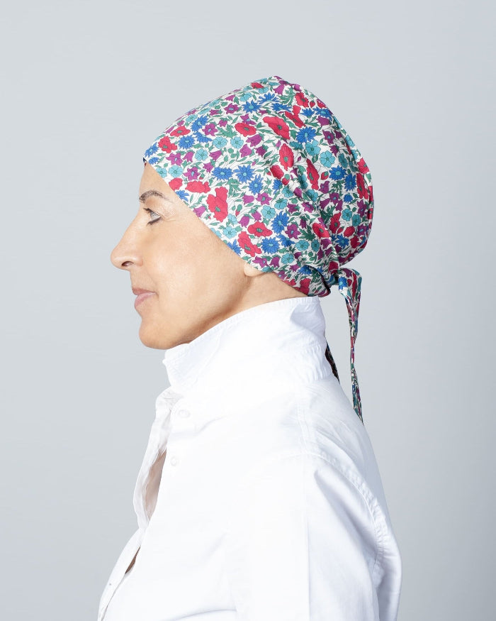 Foulard chimio en Liberty véritable Foulard chimio en Liberty véritable